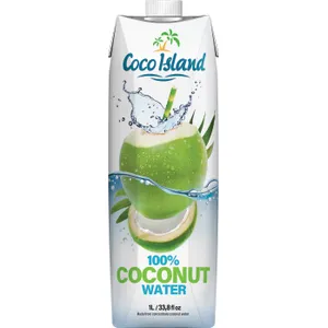 Kokosų vanduo COCO ISLAND, 1 l