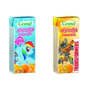 Apelsinų sulčių gėrimas GRAND, 200 ml