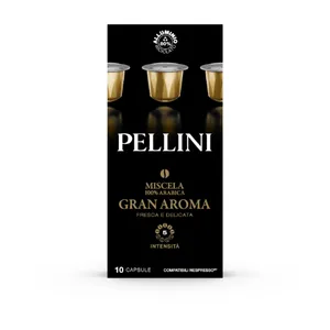 Kavos kapsulės PELLINI Gran Aroma, 10x5,5g