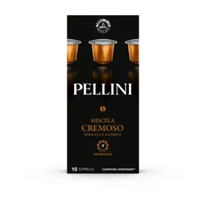 Kavos kapsulės PELLINI Cremoso, 10x5,5g