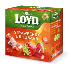 Vais. arbata su brašk. rabar. LOYD, 20 x 2 g