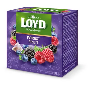 Vaisinės arbatos gėrimas LOYD, miško uogų skonio, 20 x 2g