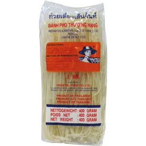 Ryžių makaronai FARMER, 3 mm, 400 g