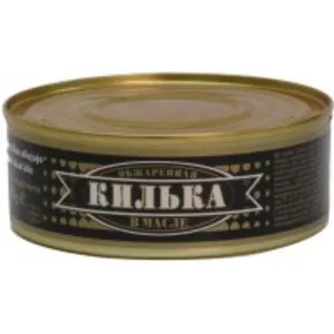 Kepti šprotai aliejuje, 240 g
