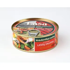 Lašišos salotos, meksikietiškos, 240 g EO