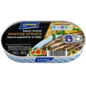 Winter šprotai aliejuje, 170 g
