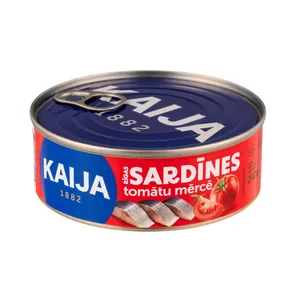 Sardinės pomidorų padaže, 240 g