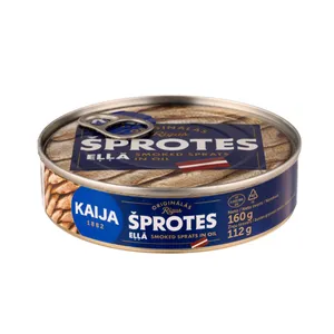 Šprotai aliejuje KAJA, 160 g