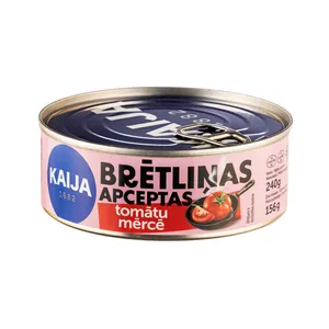 Kepti šprotai KAIJA pomidorų padaže, 240 g