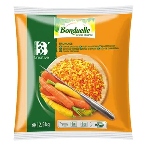 Morkos BONDUELLE "Brunoise" pjaustymo, 2,5kg