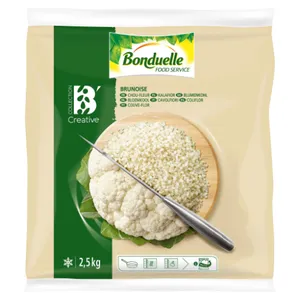 Žiediniai kopūstai BONDUELLE "Brunoise" pjaustymo, 2,5kg