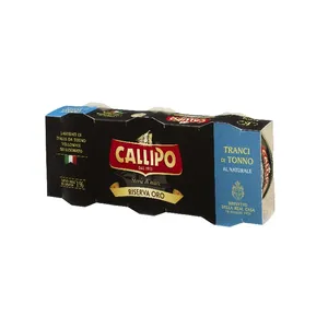 Gelsvauodegis tunas, CALLIPO, sūrime, 3x80g