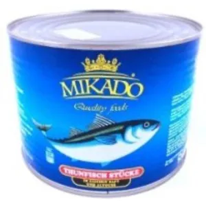 Tunų gabalai  savo sultyse MIKADO, 1880/1260 g