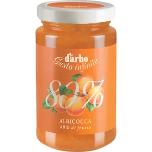 Abrikosų užtepas D'ARBO, 80%, 250 g