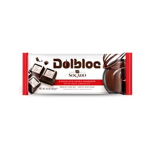 Juodasis šokoladas DOLBLOCK, Socado, 400g