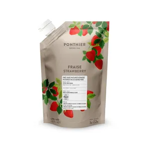 Atvėsinta braškių tyrė PONTHIER, 1 kg
