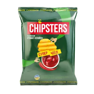 Bulvių traškučiai CHIPSTER'S, aštrių pomidorų skonio, 110 g