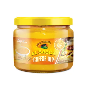 Sūrio padažas dip EL SABOR, čederio skonio, 300 g
