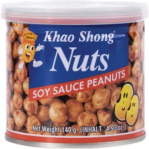 Žemės riešutai KHAO SHONG, sojos padaže, 140 g