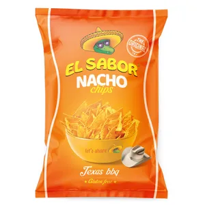 Kukurūzų traškučiai EL SABOR, BBQ skonio, 100 g