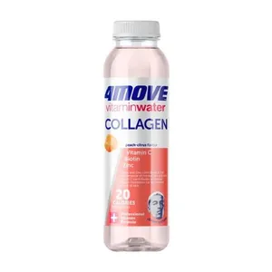 Vitamininis vanduo 4MOVE, Active Water PEACH & CITRUS FLAVOUR, 556 ml , PET