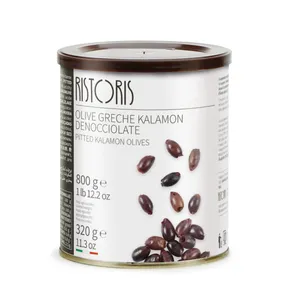 Kalamata alyvuogės RISTORIS, be kauliuko, 800g/320g