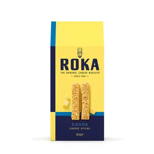 Sūrio lazdelės ROKA Gouda, 80 g