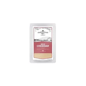 Baltasis čederio sūris SINGLETONS & CO, švelnus, pjaustytas, 150 g (M)