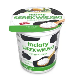 Grūdėta varškė, 5% riebumo, 400 g
