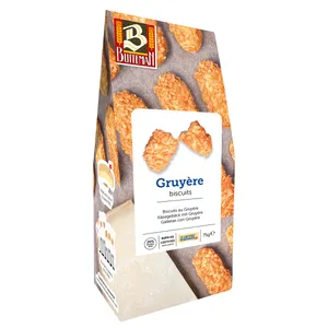 Sūrio sausainiai BUITEMAN, su Gruyere sūriu, 75 g