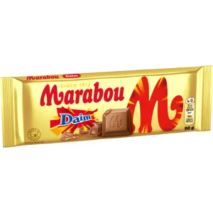 Pieninis šokoladas MARABOU, su Daim, 90 g