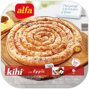 Šaldytas obuolių pyragas ALFA, 800g