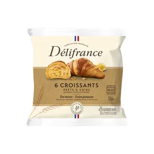Šaldytas Prancūziškas sviestinis kruasanas DELIFRANCE, 55g x 6vnt. (M)