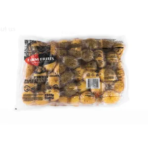 Apvirtos bulvytės FARM FRITES Parisiennes, su odele, 2 kg