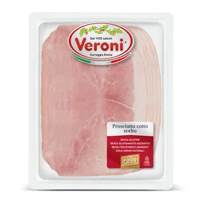 Virtas kiaulienos kumpis VERONI PROSCIUTTO COTTO, pjaustytas, 250 g