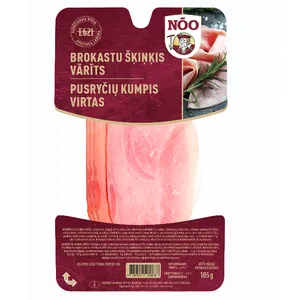Virtas kumpis Pusryčių, pjaustyta, a.r, 105 g