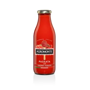 Pomidorų tyrė su vyšniniais pomidorais AGROMONTE, 520 g