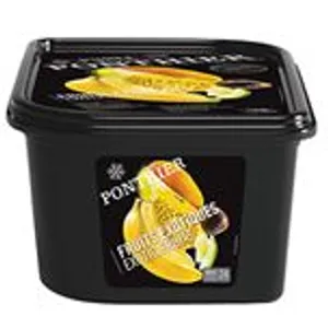 Šaldyta egzotinių vaisių tyrė PONTHIER, 1 kg