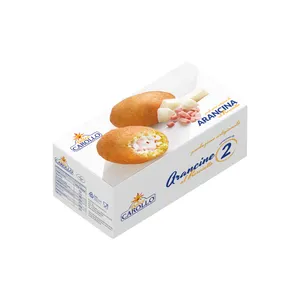 Šaldyti kepti arančinai, su sūriu ir prosciuto kumpiu (200 g × 2 vnt.), 400 g
