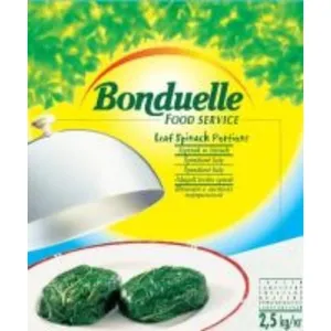 Šaldyti špinatų lapai BONDUELLE, 2,5 kg