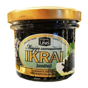 MĖGĖJŲ dirbtiniai juodieji ikrai,100 g