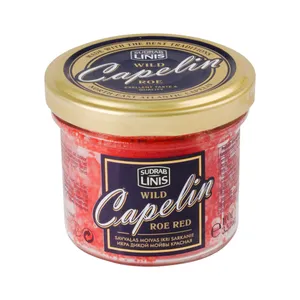 Laukinės, paprastosios stintenės ikrai, raudoni, 100 g