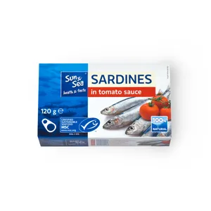 Sardinės SUN&SEA pomidorų padaže, 120 g