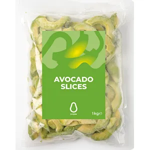 Šaldytas avokadas griežinėliais,  1 kg