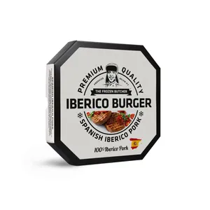 Šaldyti kiaulienos paplotėliai IBERICO burger, 2 x 125 g