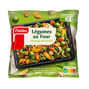 Daržovės su bulvėmis FINDUS sodo mišinys, 650 g