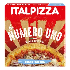 Šaldyta pica ITALPIZZA, La Numero Uno Tonno e Cipolla, 435 g