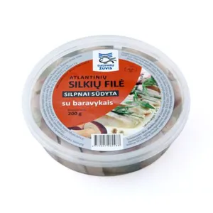 Silkių filė gabaliukai su barav. DAUPARŲ,200g
