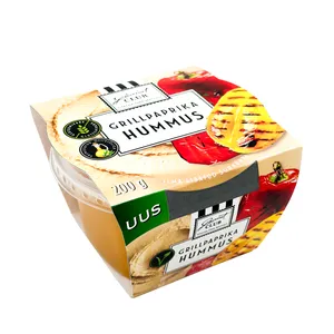 Humusas GOURMET CLUB, su grilintom paprikom, 200 g