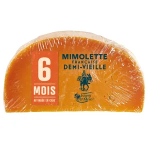Sūris Mimolette ISIGNY STE MERE, brandintas 6 mėnesius, 165 g